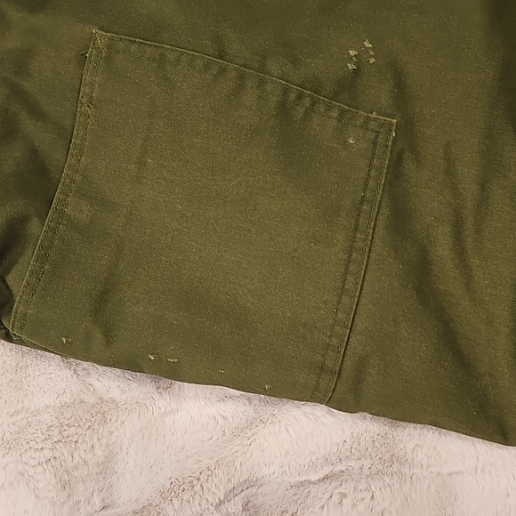 Vintage Unilog Olive Green Jumpsuit Coveralls Mens Large Regular Unisex Utility - Picture 16 of 16